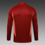 Manchester United 23-24 | Maroon Red | Tracksuit