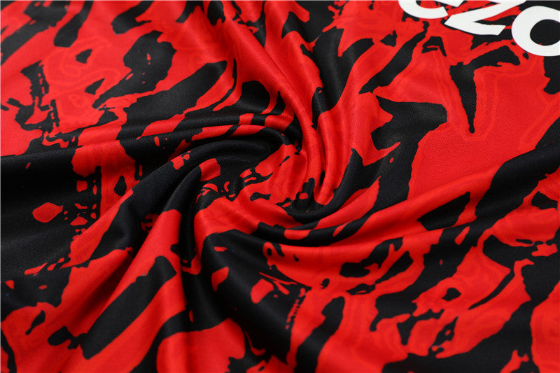 Manchester United 23-24 | Red Camouflage Style | Tracksuit