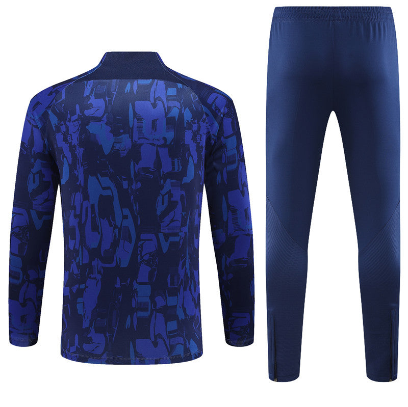 Chelsea 23-24 | Blue Camouflage Style  | Tracksuit