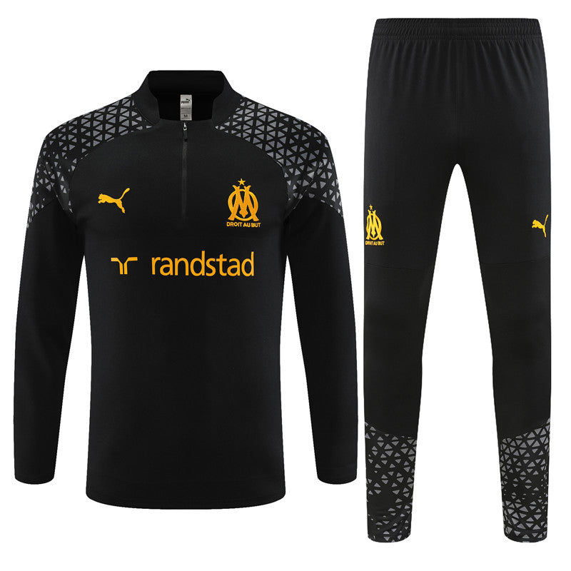  Marseille 23-24 | Black | Tracksuit  - gokits