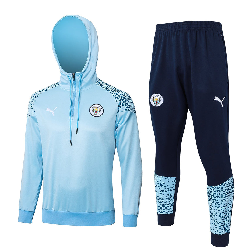 Manchester City 23-24 | Light Blue | Tracksuit with Hat - Gokits