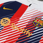 Barcelona 23-24 | White Camouflage Style | Tracksuit