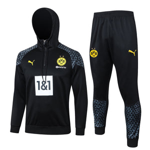 Borussia Dortmund 23-24 | Black | Tracksuit Hoodie - gokits gokits